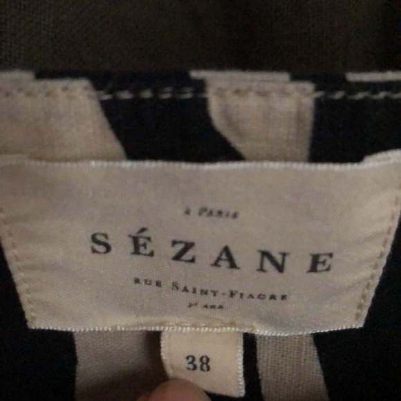 Sezane Francky trousers pants zebra M 38FR - Picture 3 of 9